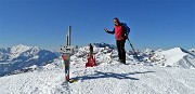 58 In vetta  al Sodadura (2011 m) con vista in Grignone. Zuccone Campelli, Cima di Piazzo